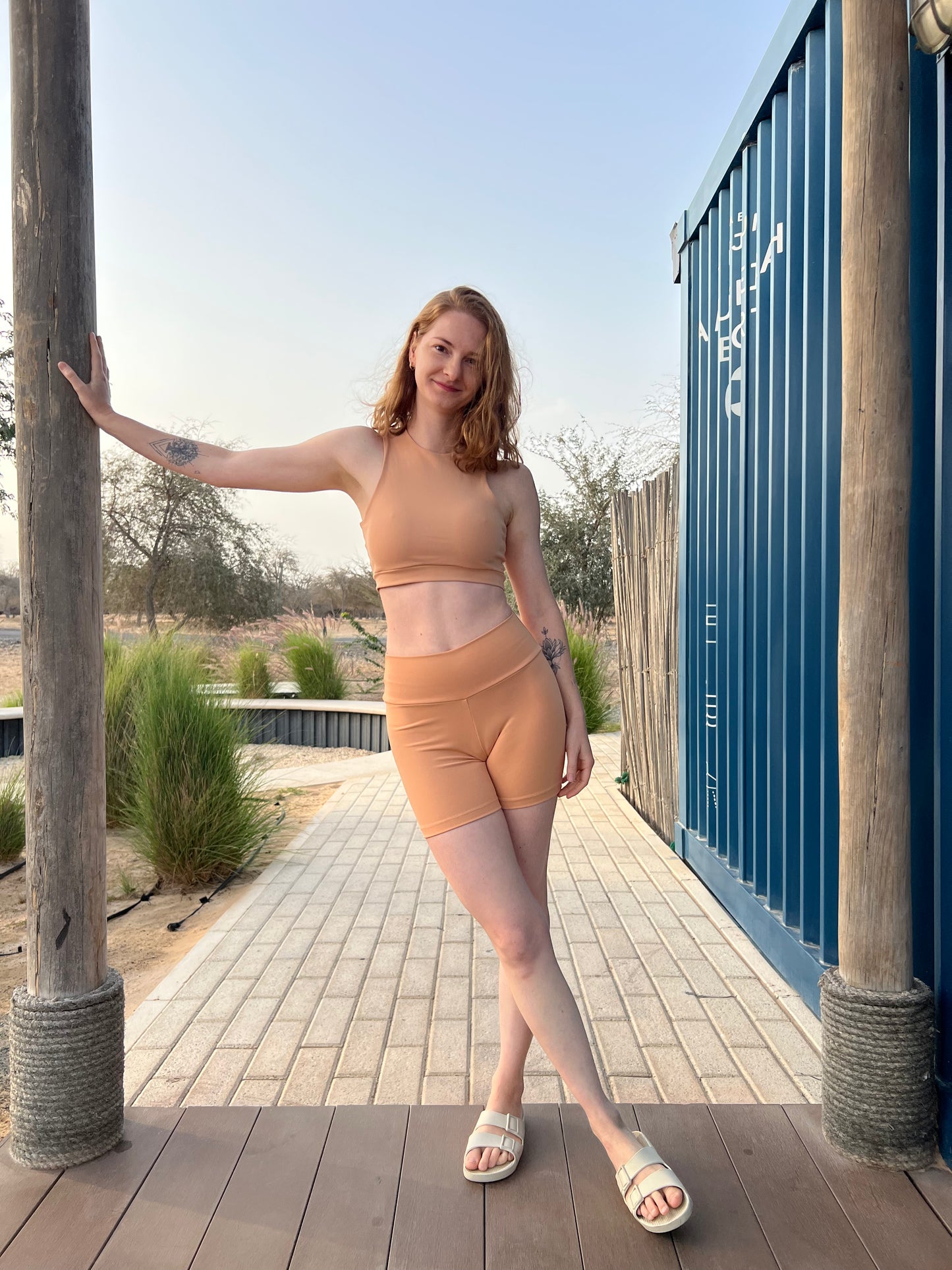 Basic Shorts - Apricot