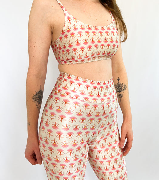 Top New Fit Sweet Flower