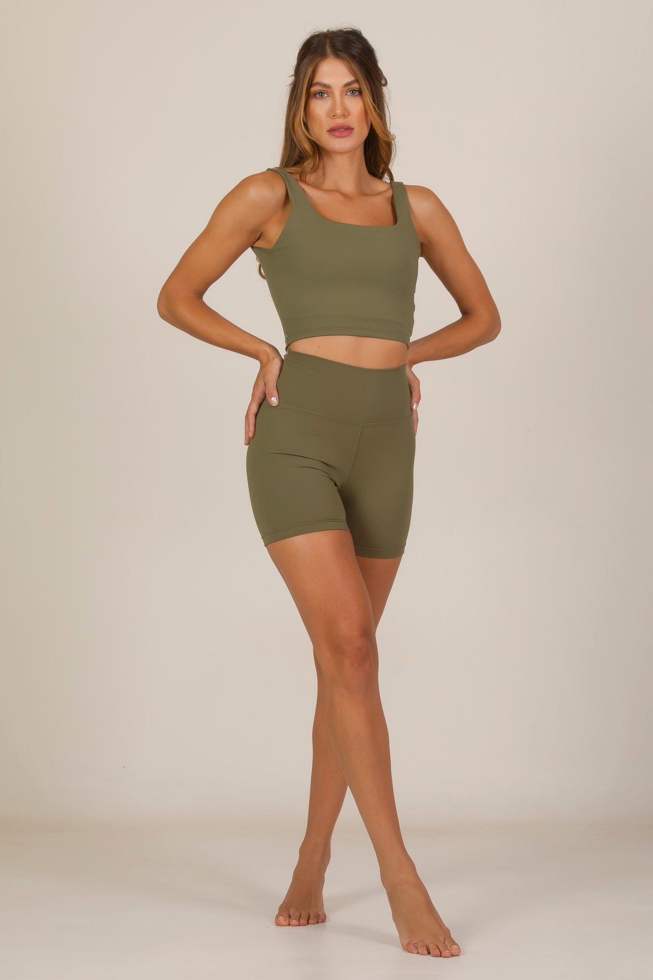 Basic Shorts - Olive Hope