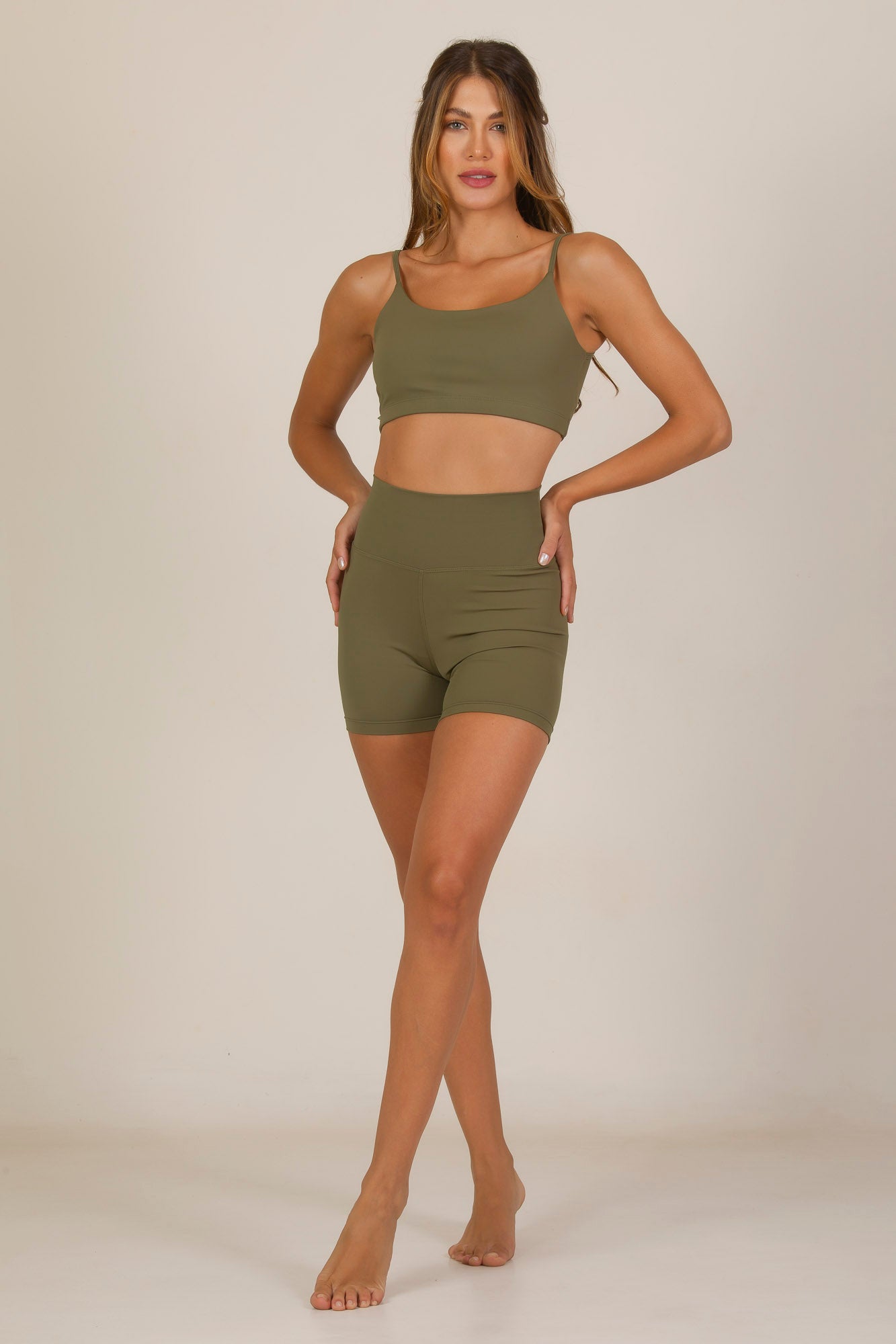 Basic Shorts - Olive Hope