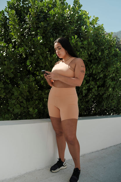 Basic Shorts - Apricot