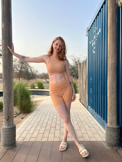 Basic Shorts - Apricot
