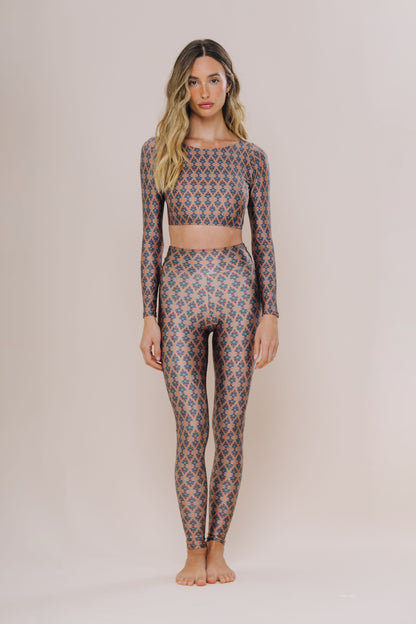 Legging Slim Indian Camel