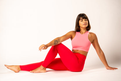 Basic Legging - Red Pepper