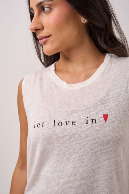 Tank Top Let Love In